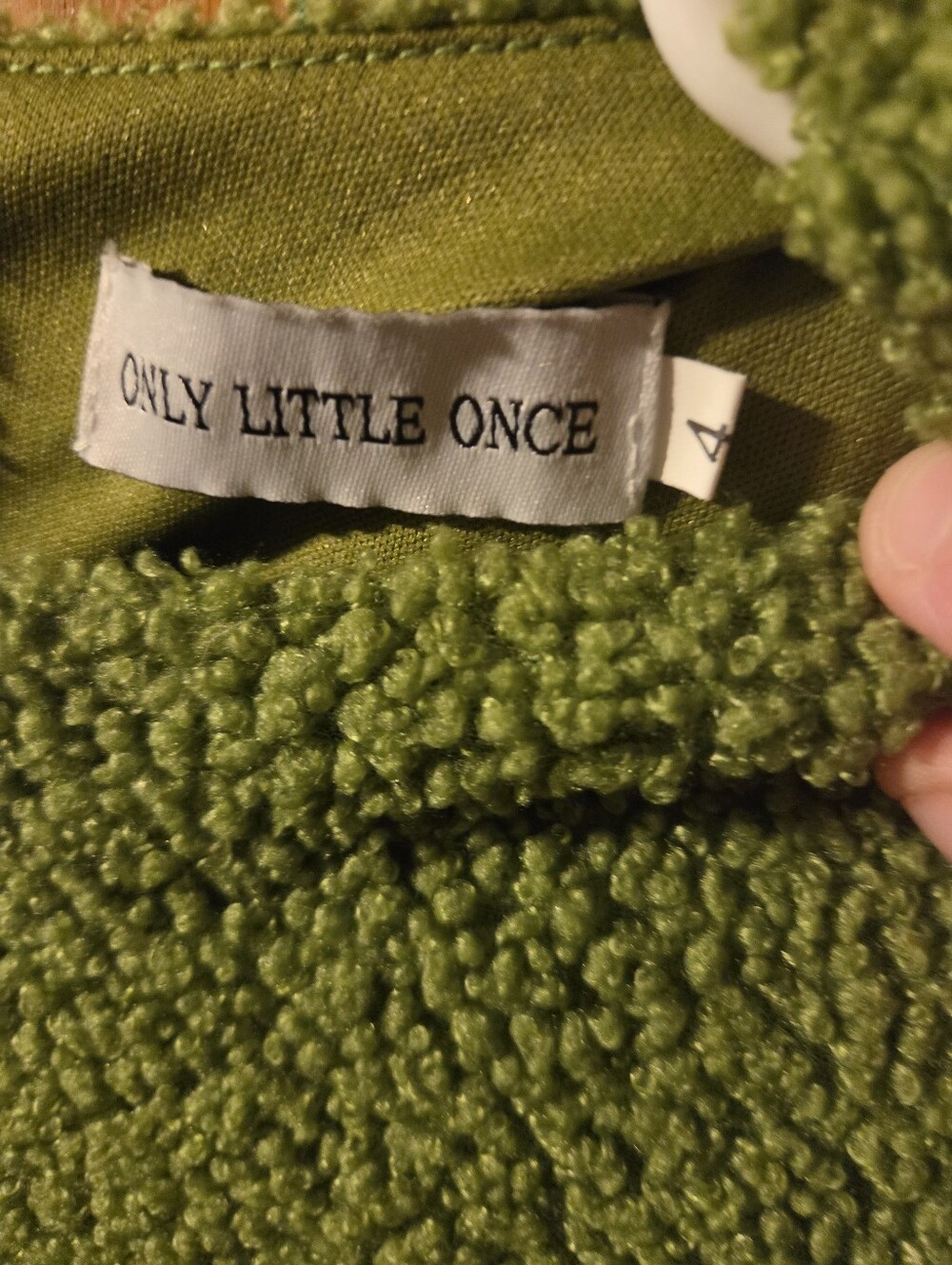 Green Baby Doll Dress With Heart Patch